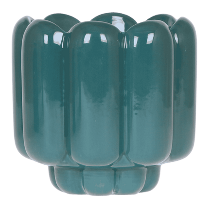 Kolibri Home | Retro sierpot - Groen - Ø12cm