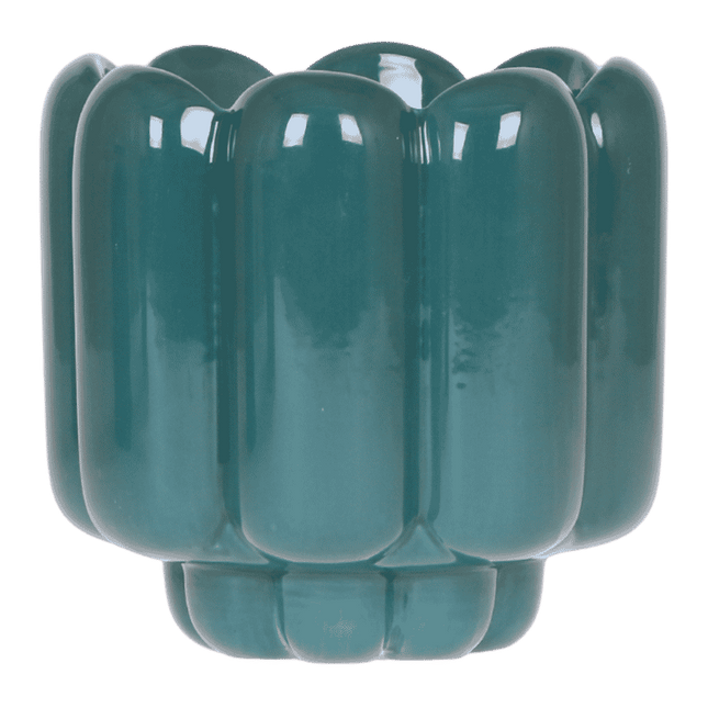 Kolibri Home | Retro blomkruka - Grön - Ø12cm