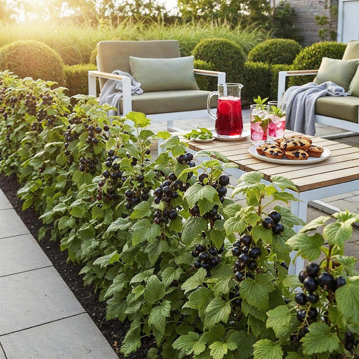 Jostabes - Ribes Jostabes - Winterhard - 3 Planten - Pot 9 cm - Zwarte Bes