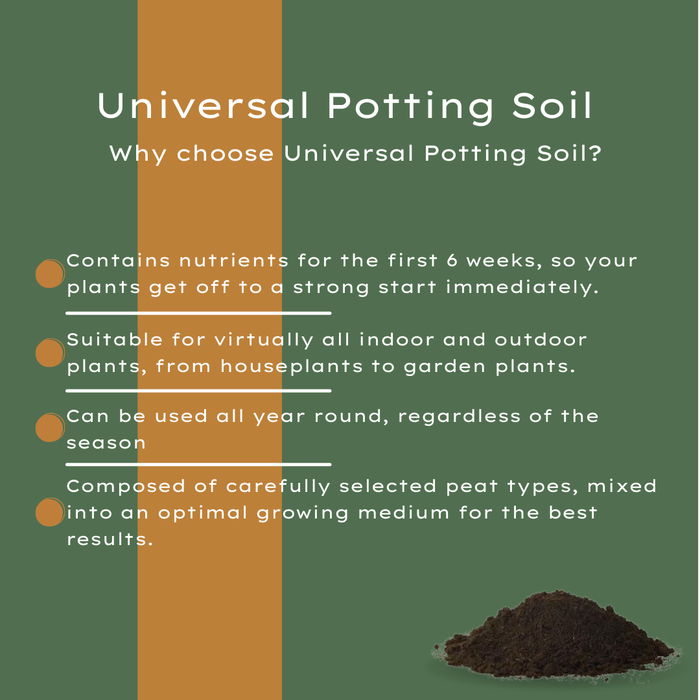 Potgrond Universeel 30 Liter – Voor Binnen- en Buitenplanten