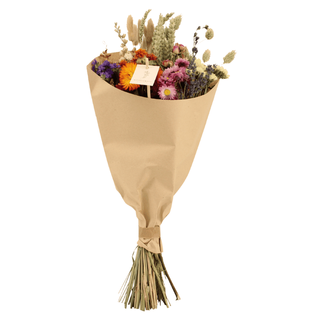 Ramo de flores secas multicolor - Ø20cm - ↕50cm
