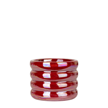 Kolibri Home | Glow sierpot - Rood - Ø6cm