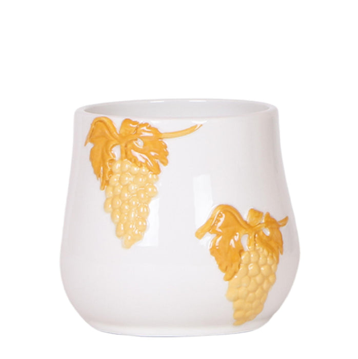 Kolibri Home I Grape pot - Orange - Ø9cm