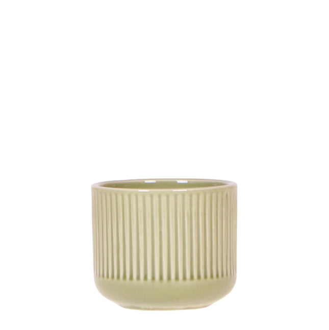Kolibri Home | Maceta decorativa Flare - Verde - Ø6cm