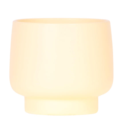 Pot de fleurs scandinave jaune Hummingbird Home | Ø 12 cm