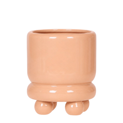 Kolibri Home | Dotty sierpot - Oranje - Ø9 cm