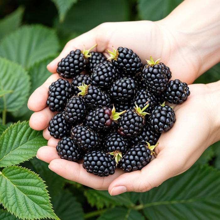 Mora senza spine - Rubus Thornfree - Mora nera - Ø9cm - 6x