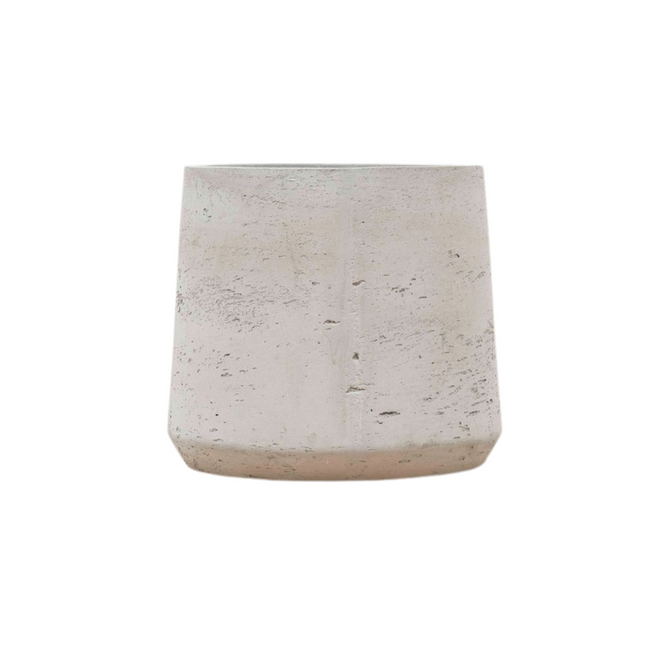 Maceta de cemento Aniek - 53 cm de diámetro x 48 cm de alto