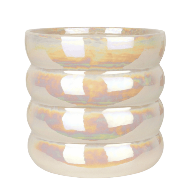 Kolibri Home | Glow sierpot - Travertine - Ø12cm