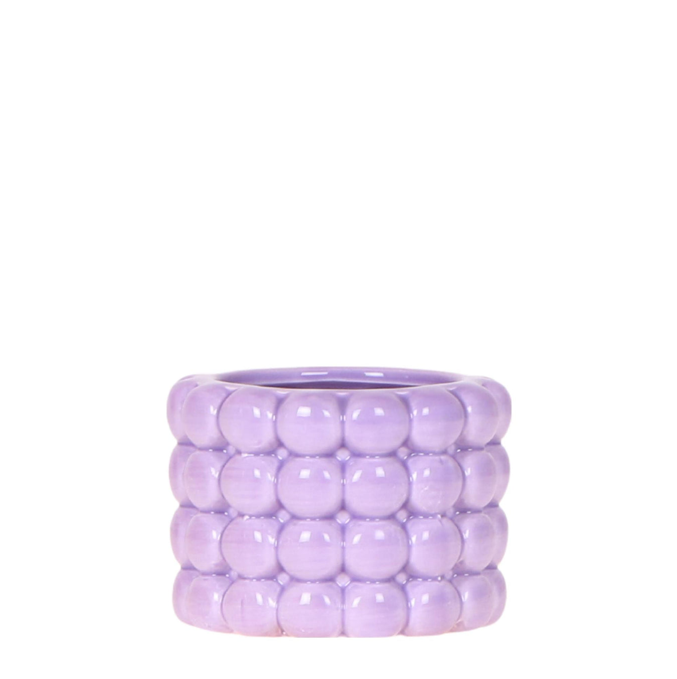 Pot De Fleurs Violet