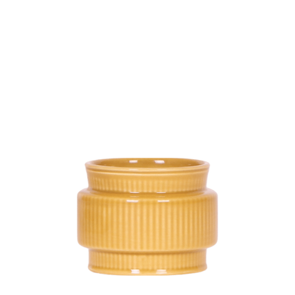 Kolibri Home | Allure sierpot - Mosterdgeel - Ø6cm