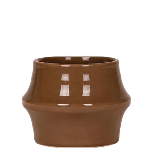 Kolibri Home | Clay blomkruka - Brun - Ø6 cm