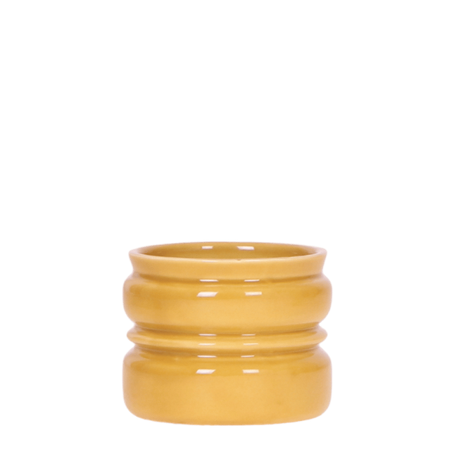 Kolibri Home | Noma sierpot - Mosterdgeel - Ø6cm