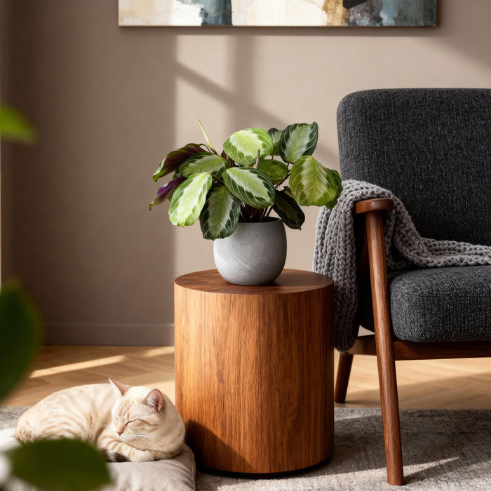 Maranta Fascinator Silverband - Gebedsplant - ↕30-35cm - Ø12cm - 2x