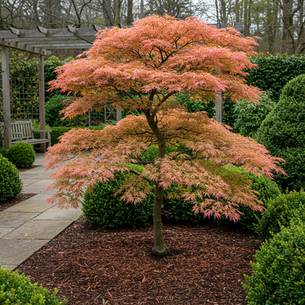 Japanse Esdoorn - Acer Palmatum Iyoshi - Roze - ↕70cm - Ø19cm