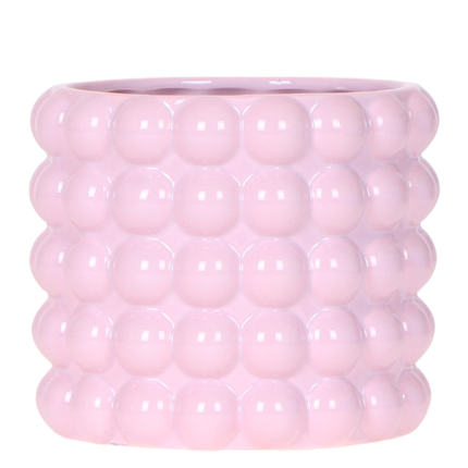 Kolibri Home | Poppy decorative pot - Pink - Ø12cm