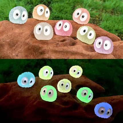 Glow in the dark - Mini - Multi - ↑ 1 cm - 14 stycken