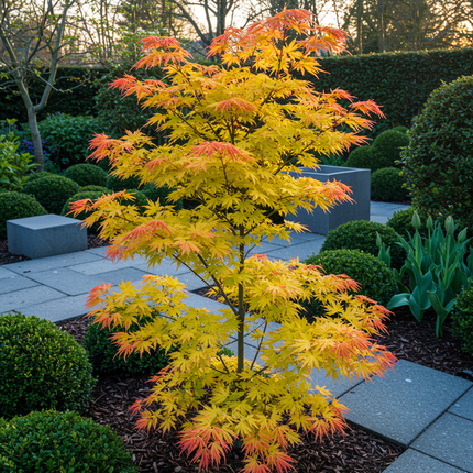 Japansk ahorn - Acer palmatum Orange Dream - Orange - ↕70cm - Ø19cm