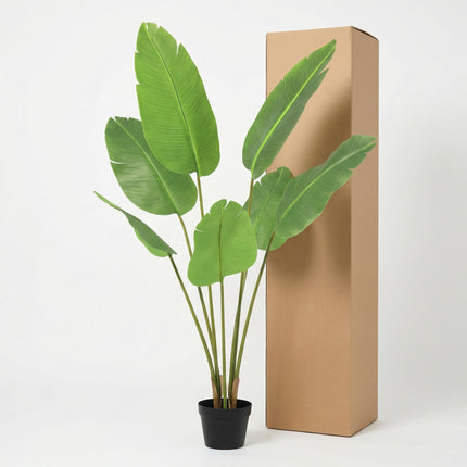 Sztuczna roślina Strelitzia Nicolai - ↕135cm