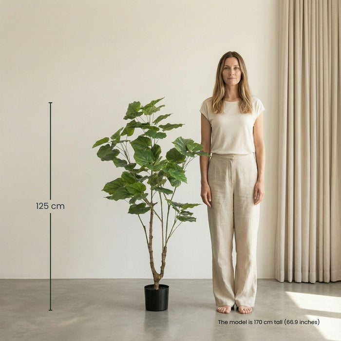 Ficus Umbrella boom 125 cm - Kunstplant - Artificial plant