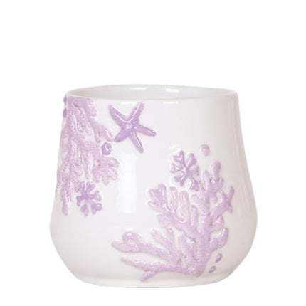 Kolibri Home | Doniczka koralowa - liliowa - Ø9 cm