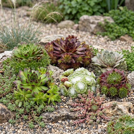 Sempervivum Big Sam - Ø7cm - ↕10-12cm - 24x