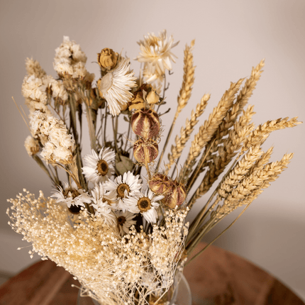 Ramo de flores secas naturales - Ø15cm - ↕35cm
