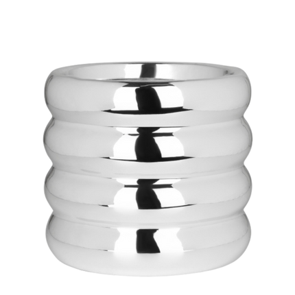 Kolibri Home | Glow sierpot - Zilver - Ø9cm