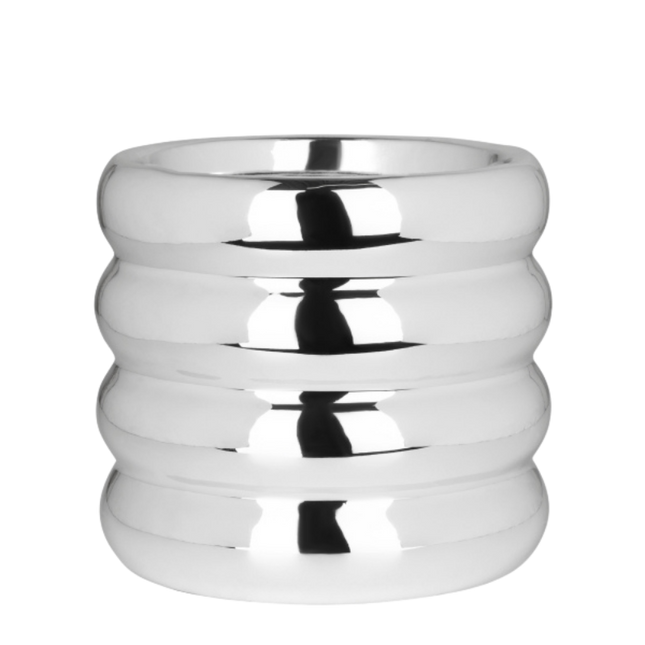 Kolibri Home | Glow sierpot - Zilver - Ø9cm