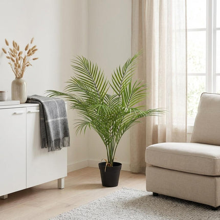 Artificial Kentia palm plant - ↕65cm