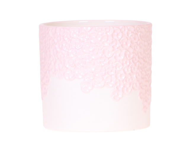 Kolibri Home | Maceta decorativa Bloom - Rosa - Ø12cm