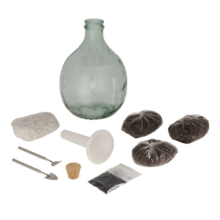 Kit Terrarium DIY 5L - Créez votre propre écosystème fermé | Coffret cadeau