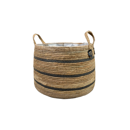 Plantenmand Isla Black - D33xH23