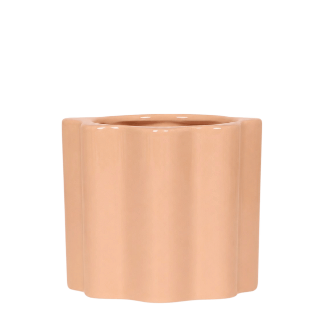 Kolibri Home | Dreamy kruka - Orange - Ø9 cm