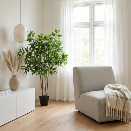 Artificial Ficus Benjamina plant - ↕128cm
