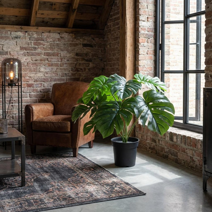 Kunstplant Monstera Deliciosa - 45cm