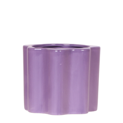 Kolibri Home | Dreamy sierpot - Paars - Ø9 cm