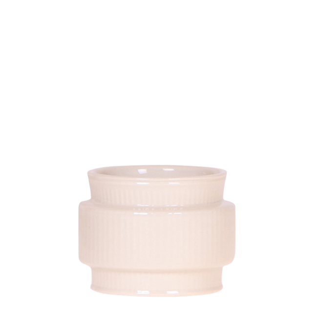 Kolibri Home | Allure sierpot - Wit - Ø6cm