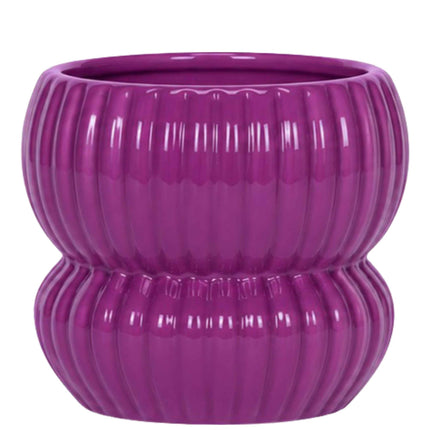 Kolibri Home | Horizon sierpot - Paars - ∅12cm