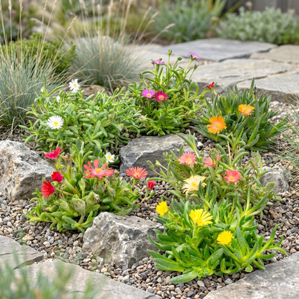 Delosperma mix - Ø7cm - ↕10-12cm - 6x