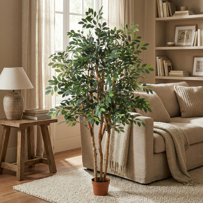 Kunstplant Ficus Exotica - ↕150cm