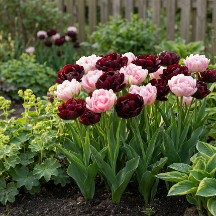 12x Tulipa Sweet Desire mix - Bloembollen - Tulp Sweet Desire mix - Diversen - Voorjaarsbloeier - Bolmaat 11/12