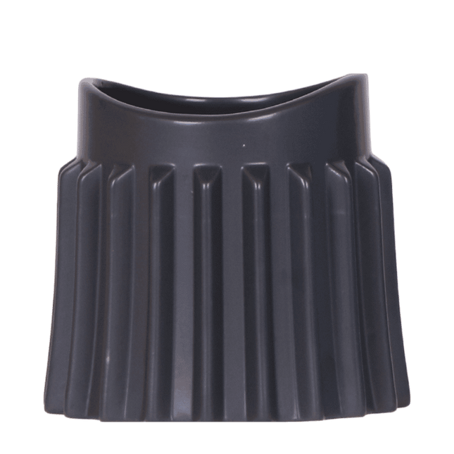 Kolibri Home | Raw sierpot Ø9cm - Zwart