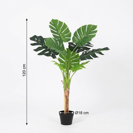Sztuczna roślina Monstera Deliciosa - ↕120cm