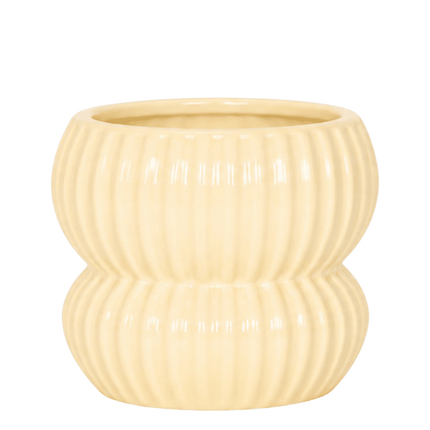 Kolibri Home | Horizon sierpot - Geel - ∅9cm