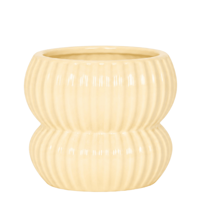 Kolibri Home | Horizon sierpot - Geel - ∅9cm