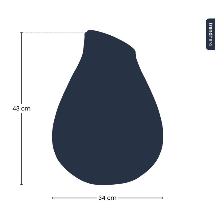 Terrarium fles met kurk - Drop XXL - Ø 34 cm ↑ 43 cm