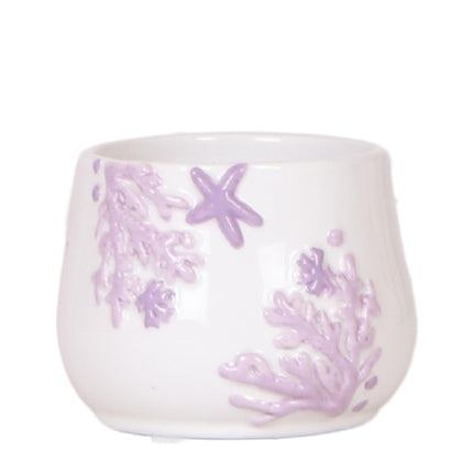 Kolibri Home | Doniczka koralowa - liliowa - Ø6 cm