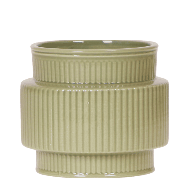 Kolibri Home | Allure sierpot - Groen - Ø9cm