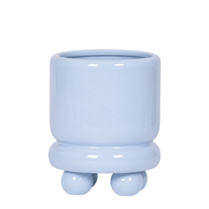 Kolibri Home | Dotty sierpot - Blauw - Ø9 cm